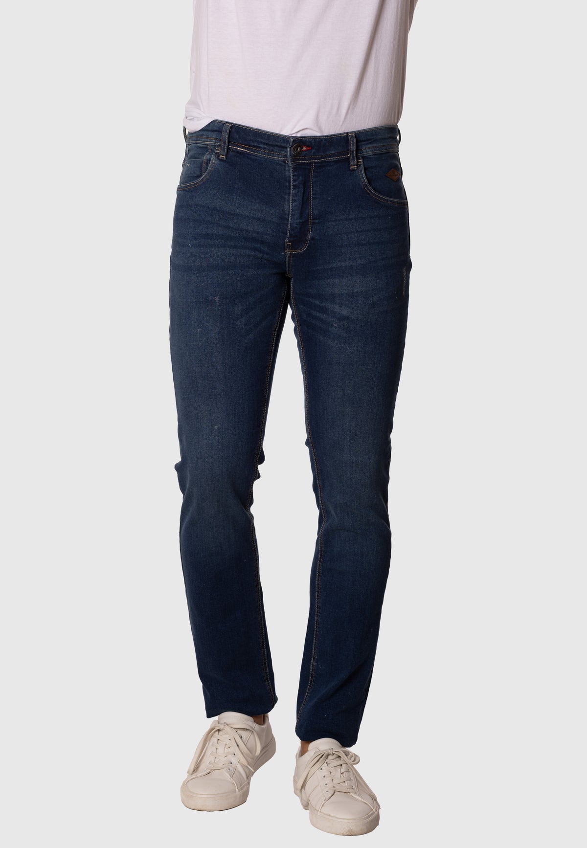 Pantalón vaquero azul claro custom fit para hombre
