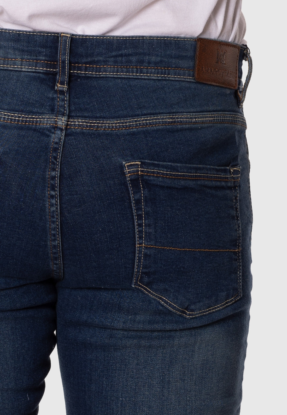 Pantalón vaquero azul claro custom fit para hombre