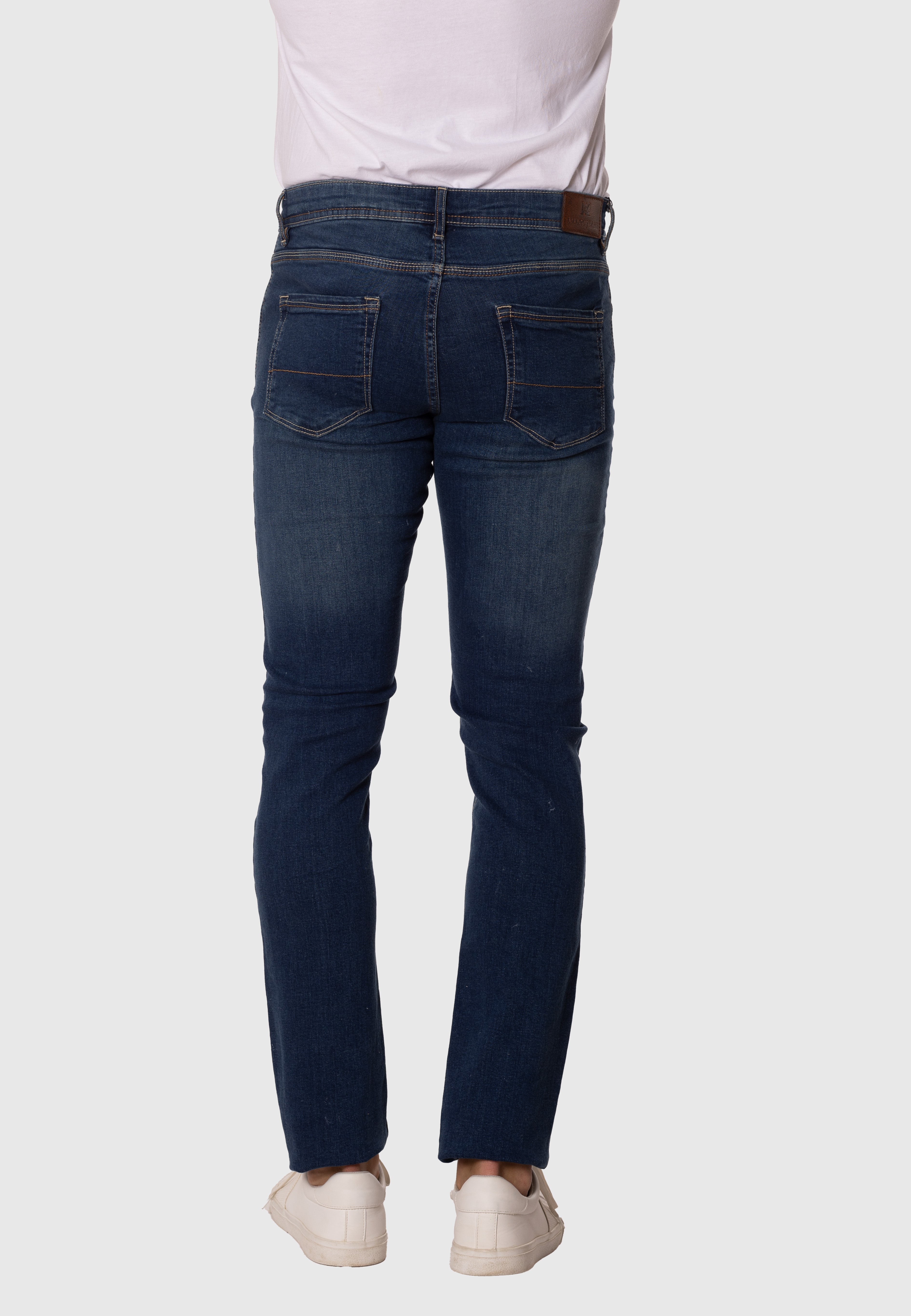 Pantalón vaquero azul claro custom fit para hombre