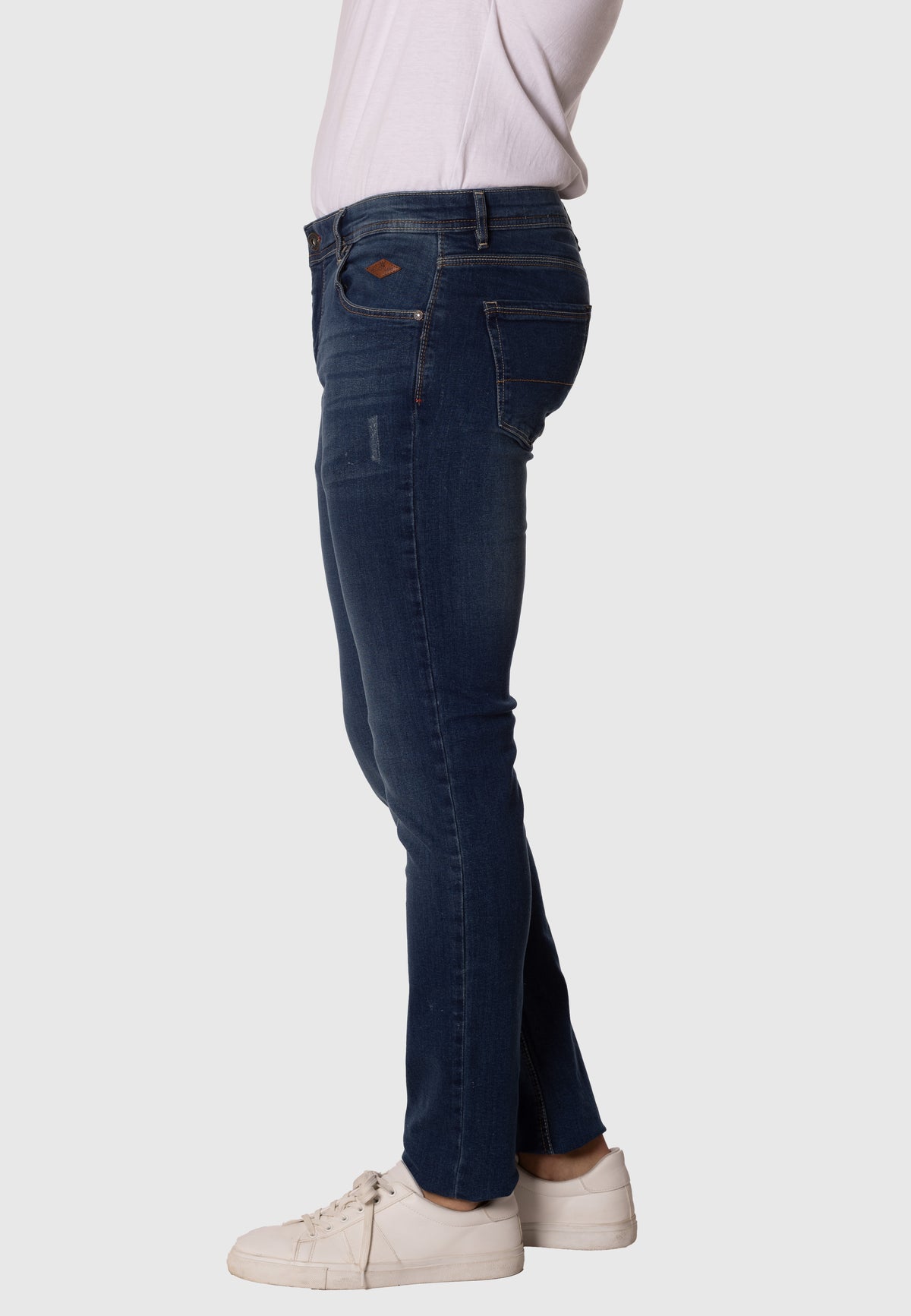 Pantalón vaquero azul claro custom fit para hombre