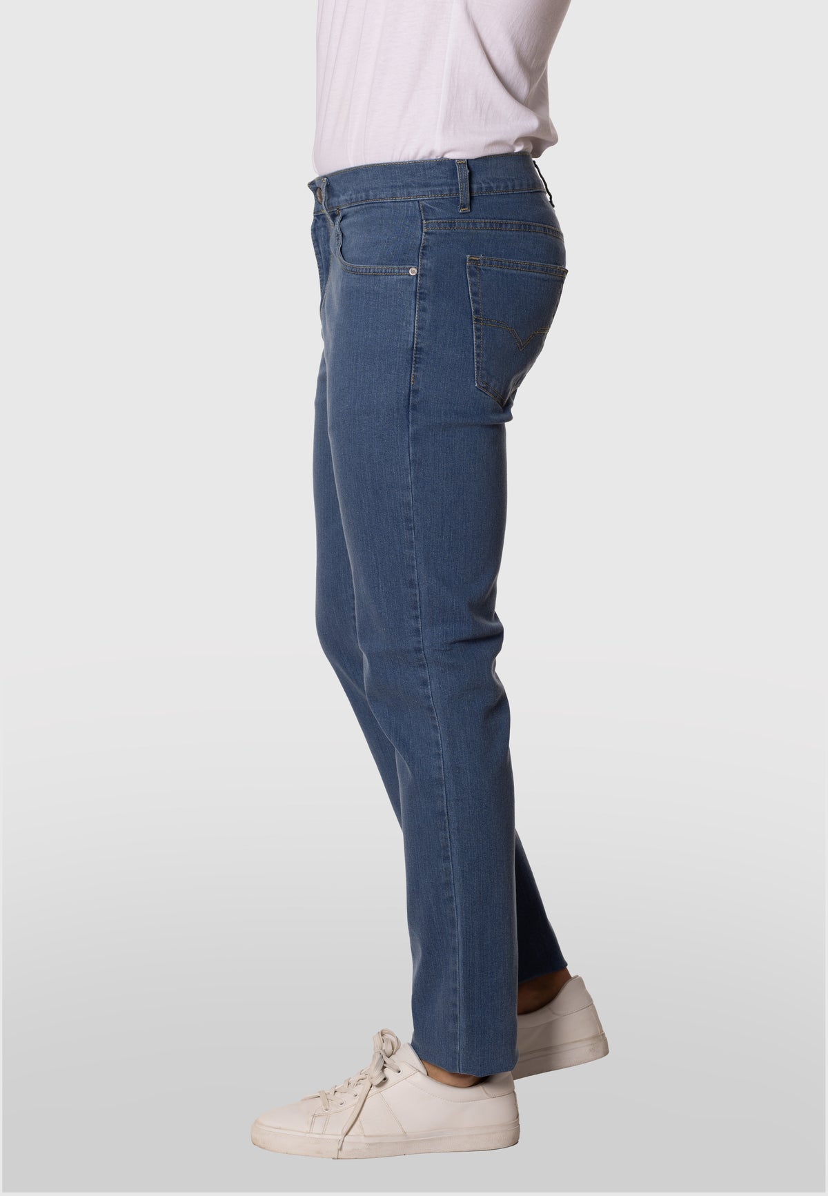 Pantalón vaquero azul claro regular fit para hombre