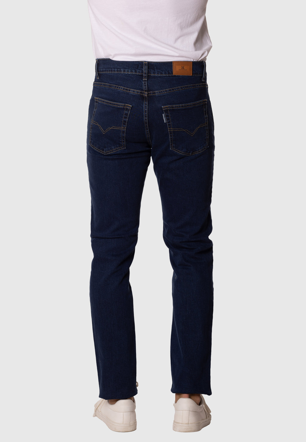 Pantalón vaquero azul oscuro regular fit para hombre