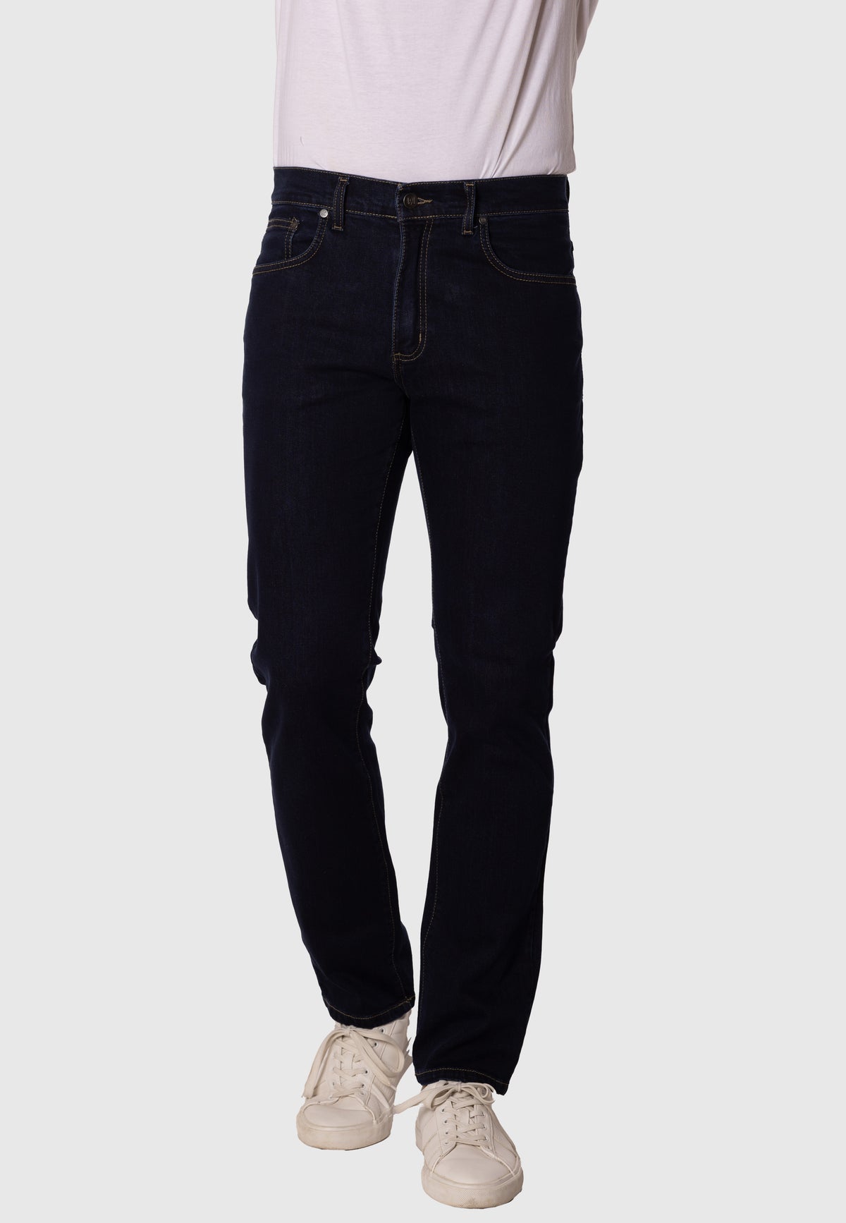 Pantalón vaquero marino regular fit para hombre