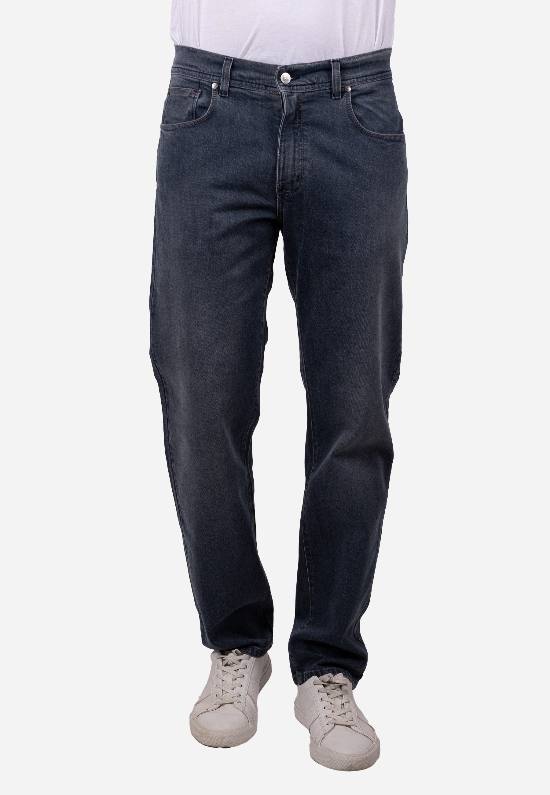 Pantalón Vaquero 5 Bolsillos Extra Regular Fit Gris