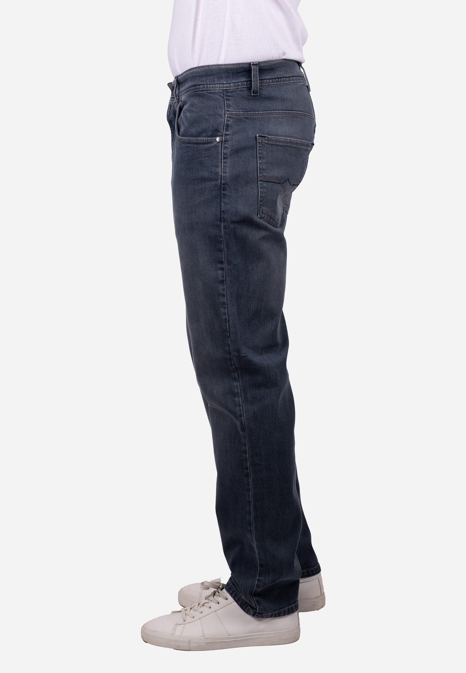 Pantalón Vaquero 5 Bolsillos Extra Regular Fit Gris