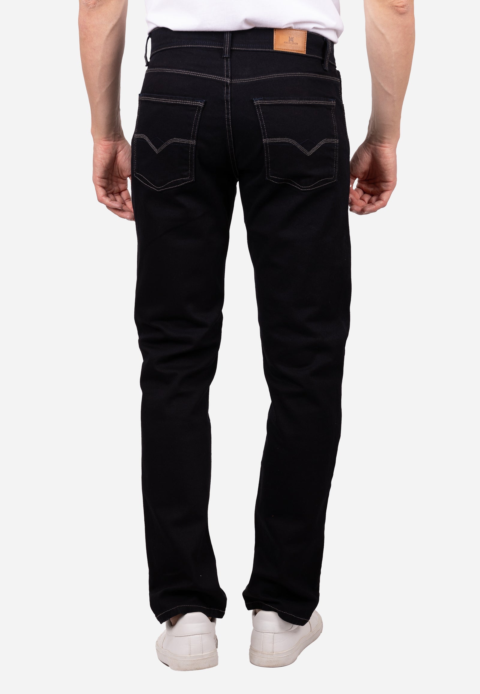 Pantalón Vaquero 5 Bolsillos Extra Regular Fit Negro