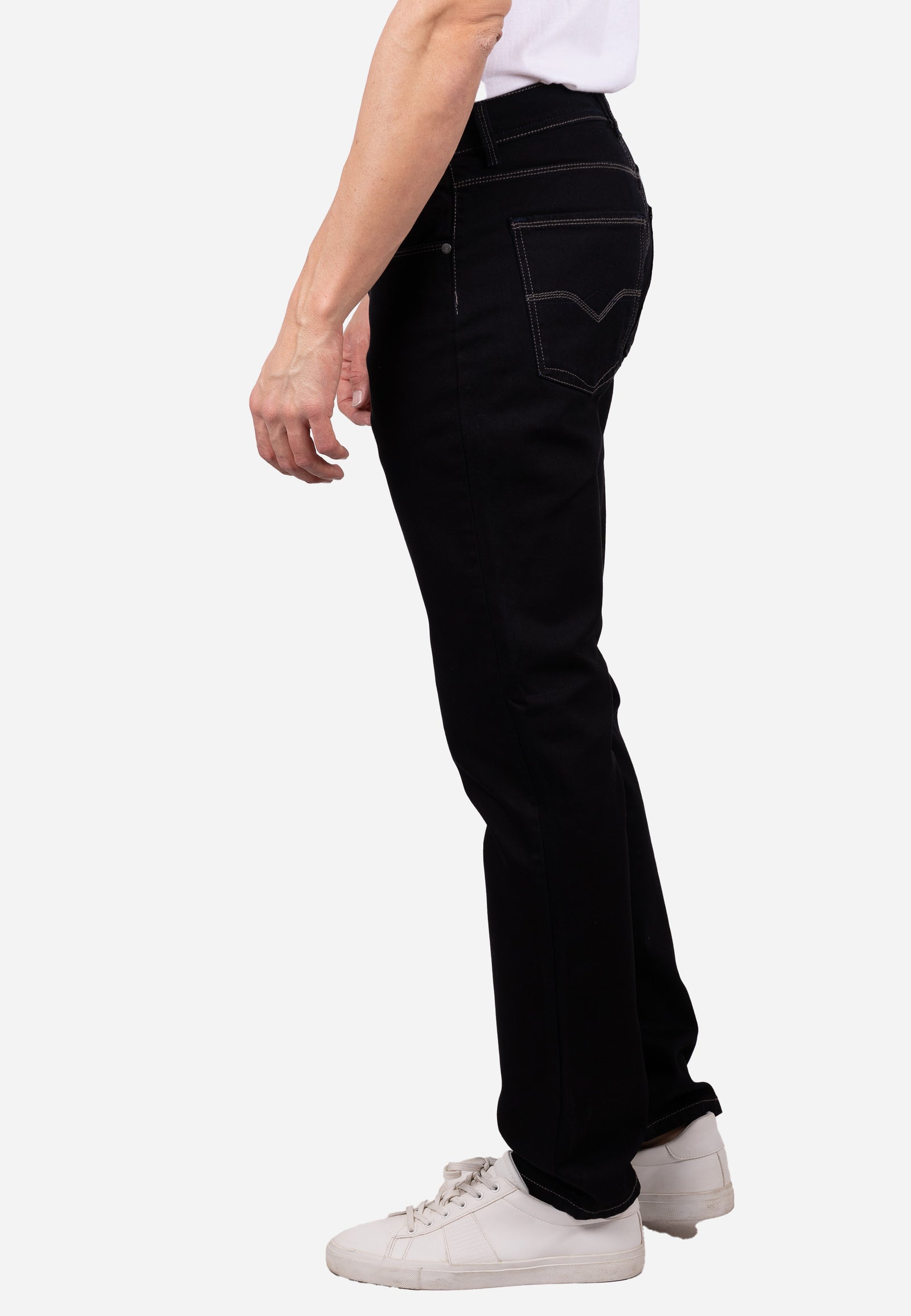 Pantalón Vaquero 5 Bolsillos Extra Regular Fit Negro