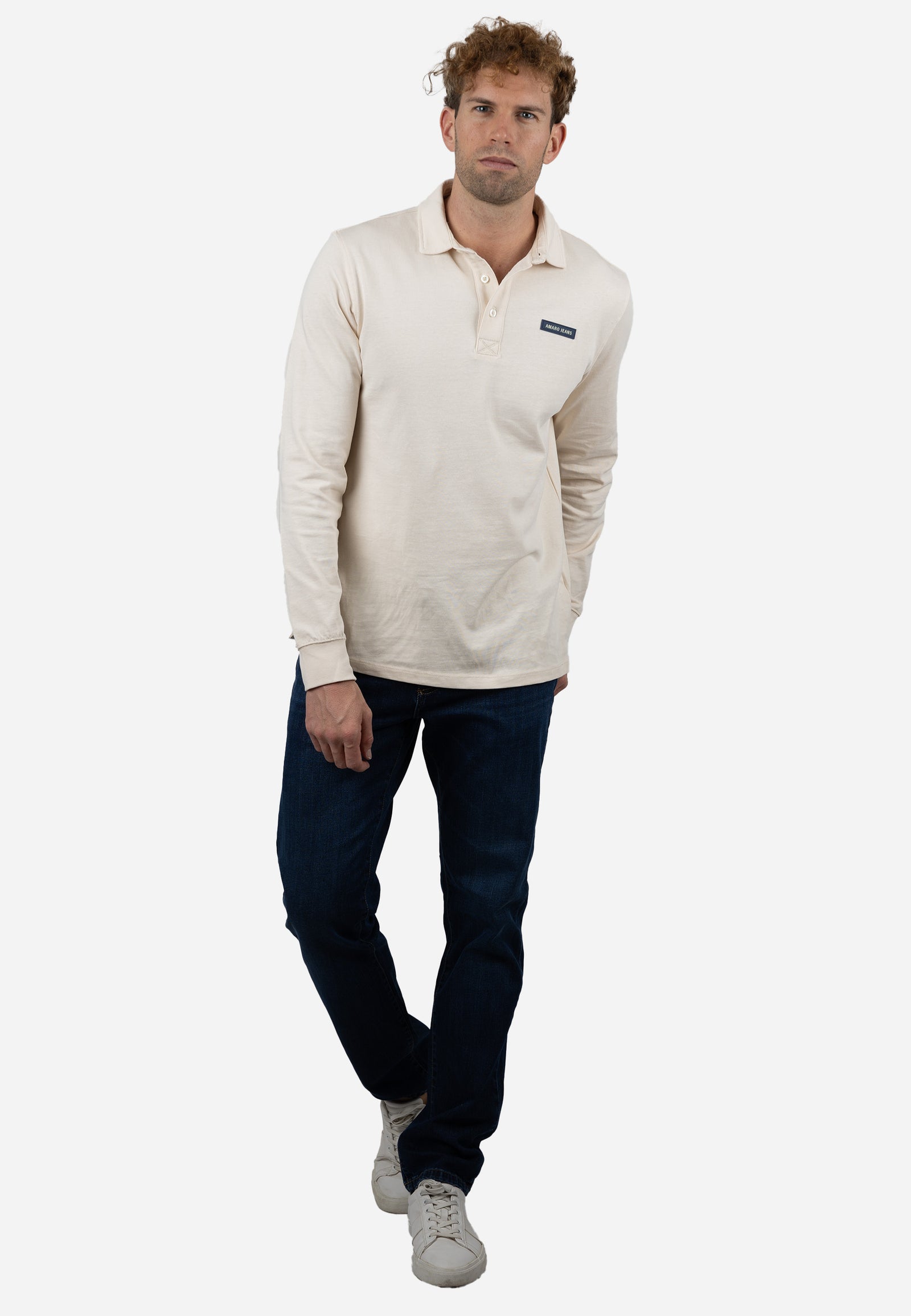 Pantalón Vaquero 5 Bolsillos Extra Regular Fit Piedra