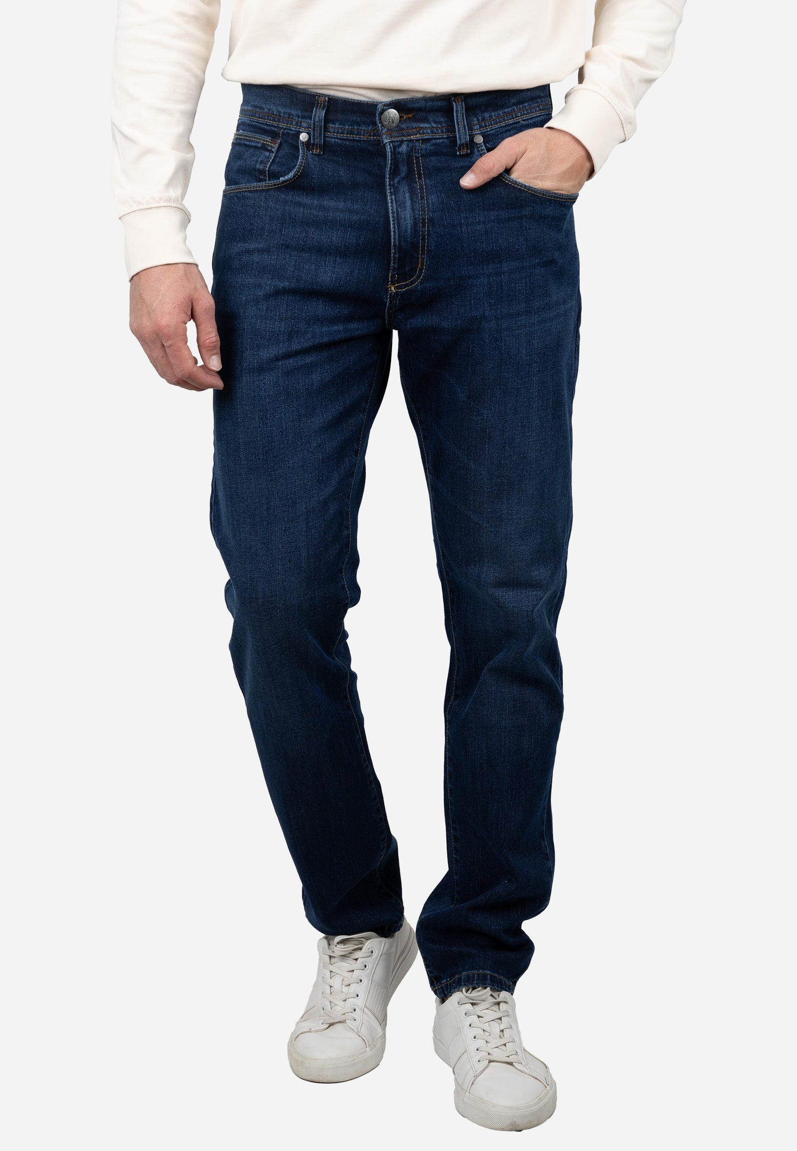 Pantalón Vaquero 5 Bolsillos Extra Regular Fit Piedra
