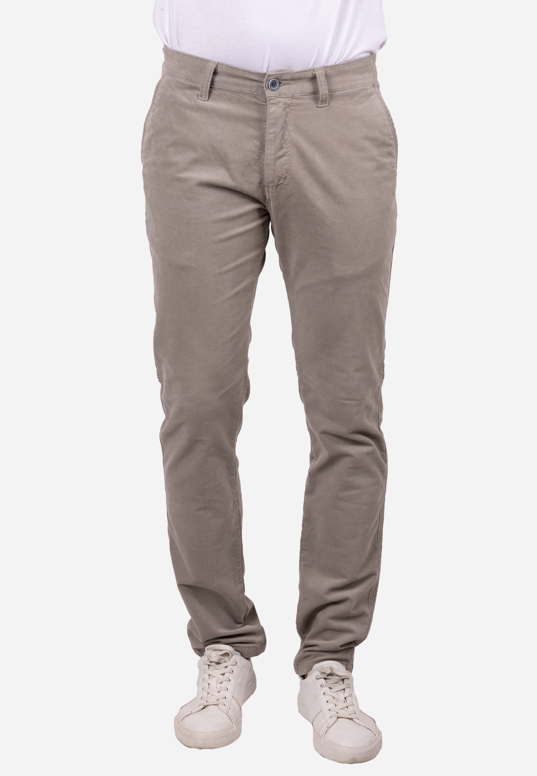 Pantalón Chino de Micropana Hombre Beige