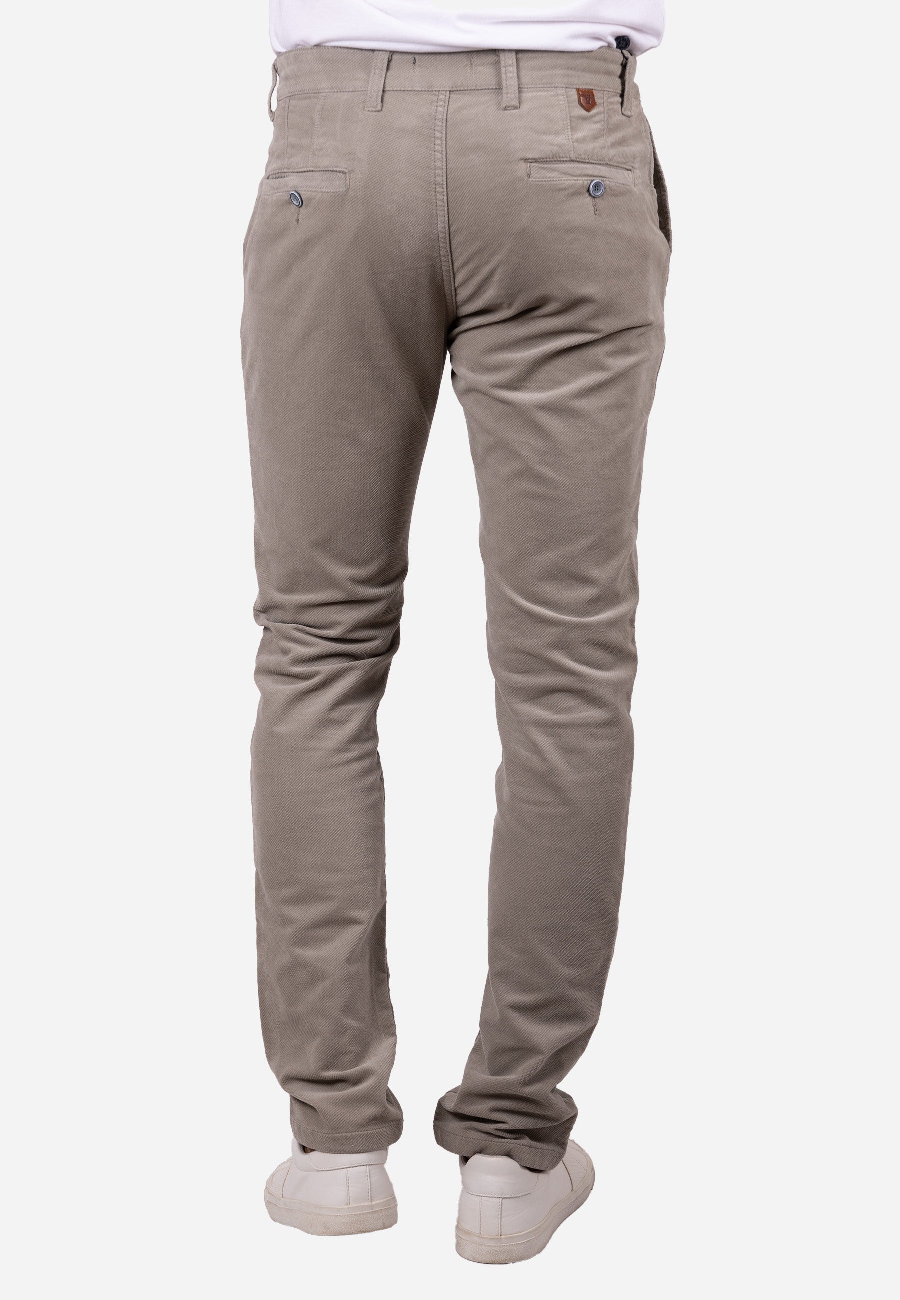 Pantalón Chino de Micropana Hombre Beige