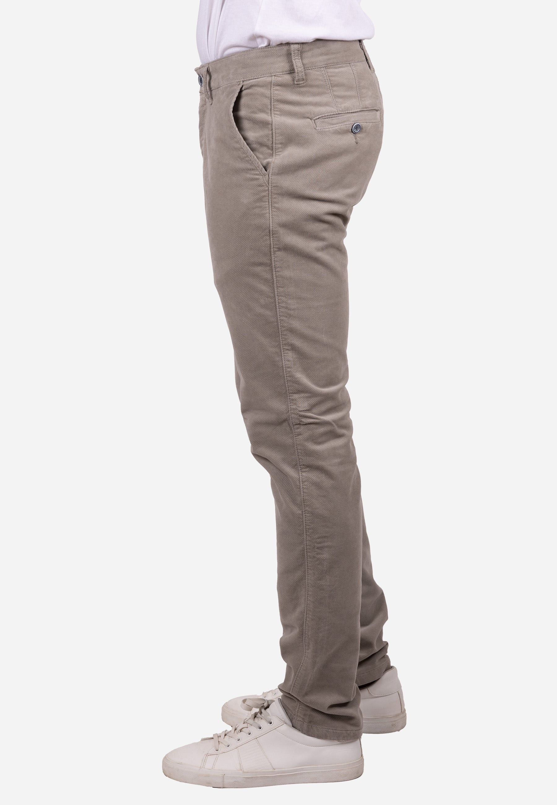 Pantalón Chino de Micropana Hombre Beige