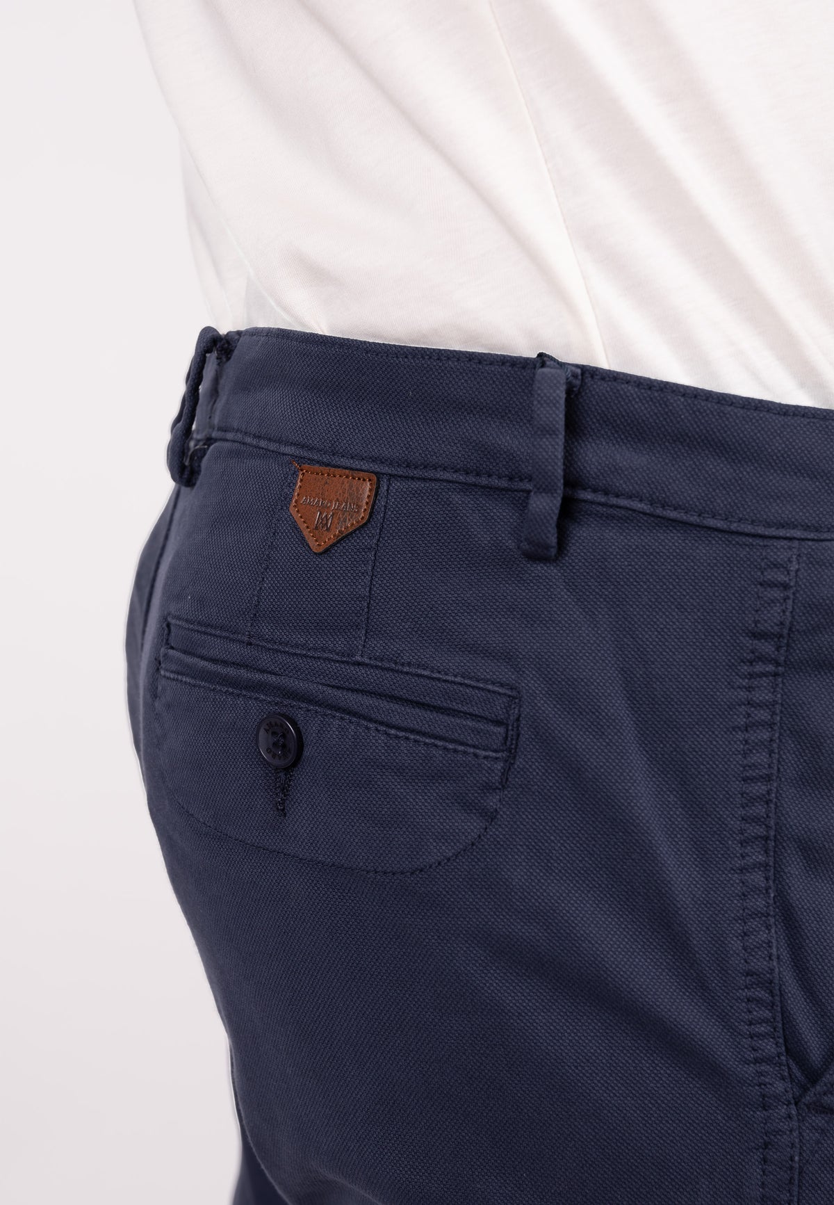 Pantalón cargo azul marino regular fit para hombre