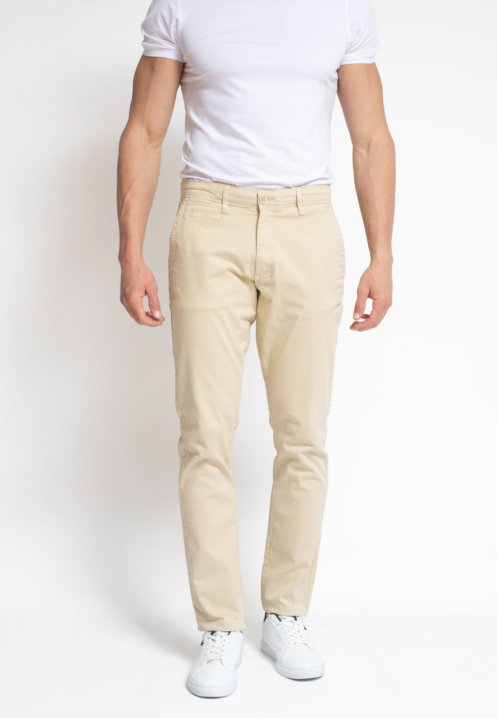 Pantalón Chino Hombre Slim Fit Palacio Beige