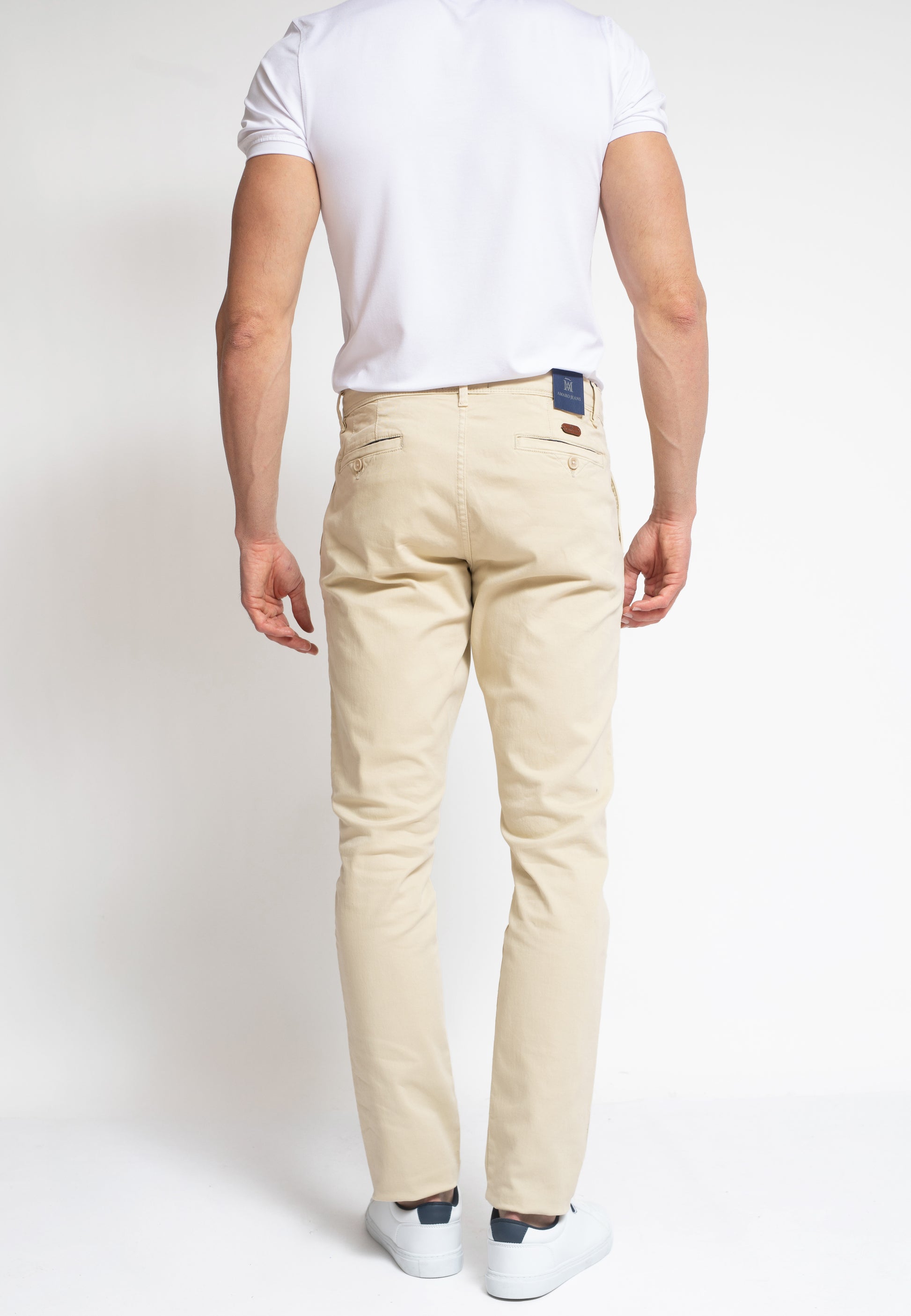 Pantalón Chino Hombre Slim Fit Palacio Beige