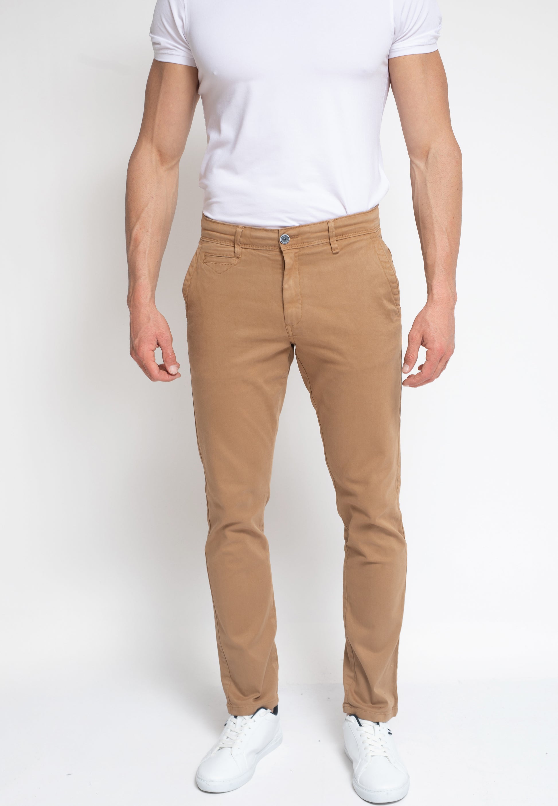 Pantalón Chino Hombre Slim Fit Palacio Camel
