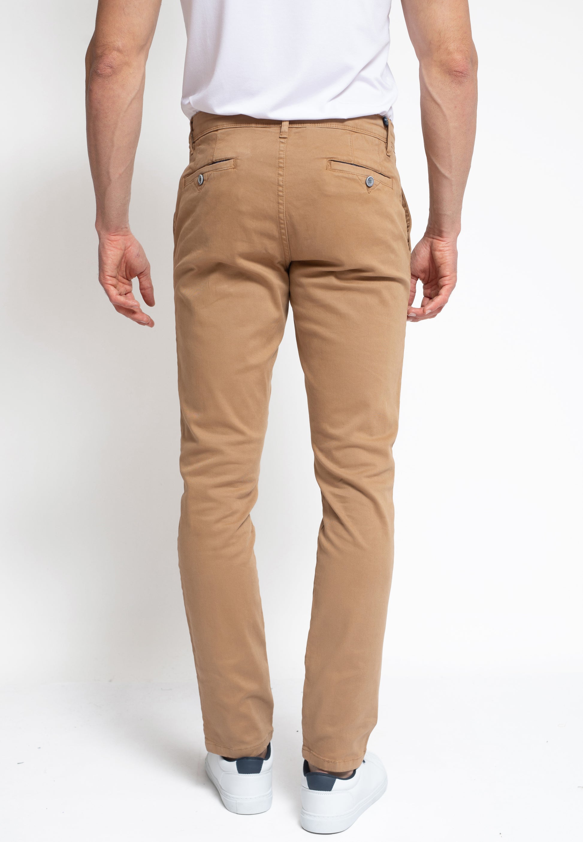 Pantalón Chino Hombre Slim Fit Palacio Camel