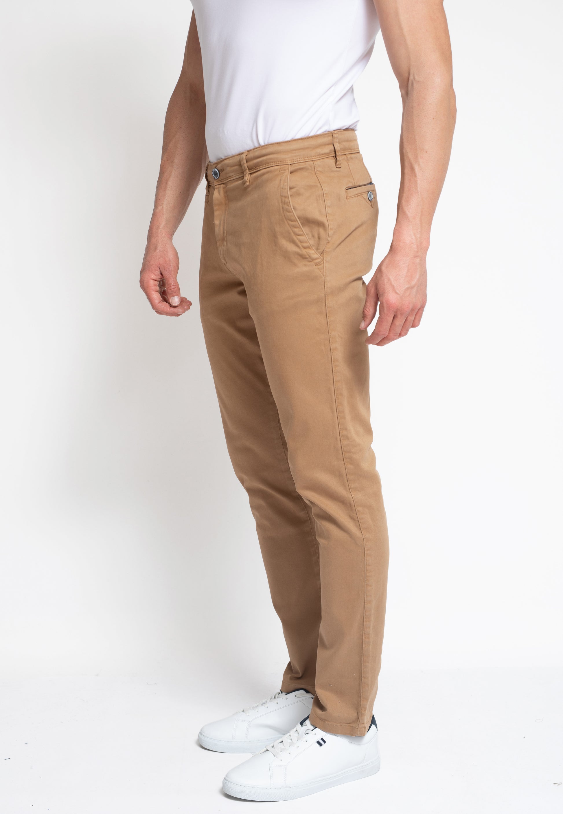 Pantalón Chino Hombre Slim Fit Palacio Camel