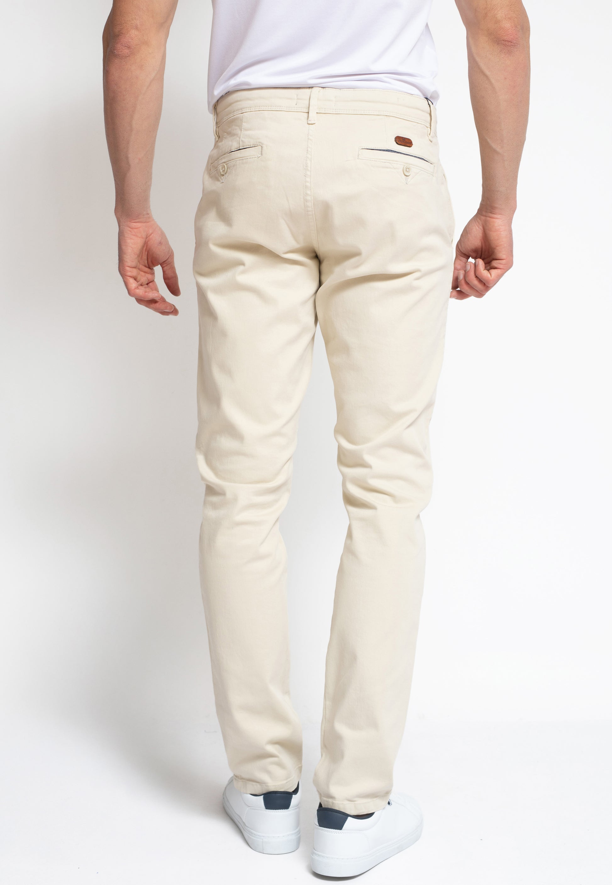 Pantalón Chino Hombre Slim Fit Palacio Crudo