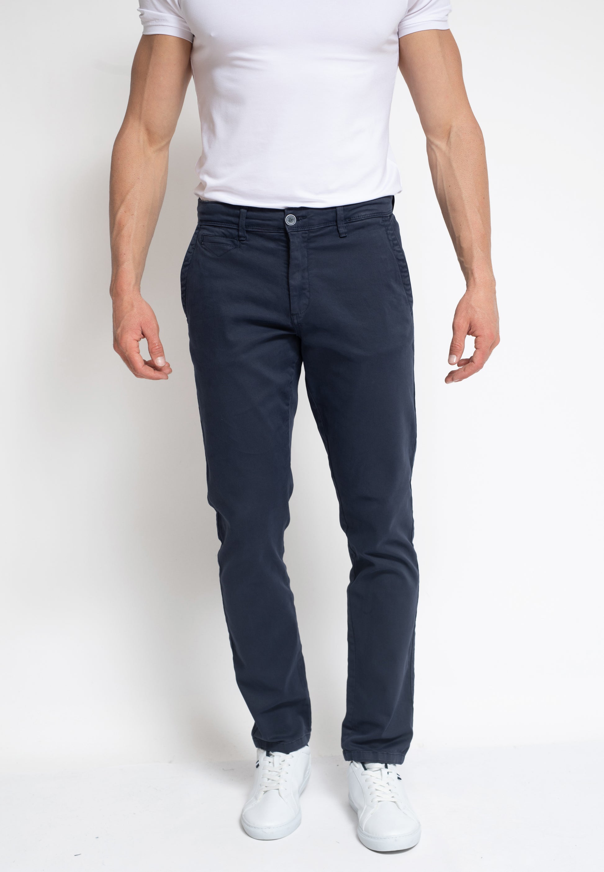 Pantalón Chino Hombre Slim Fit Palacio Indigo