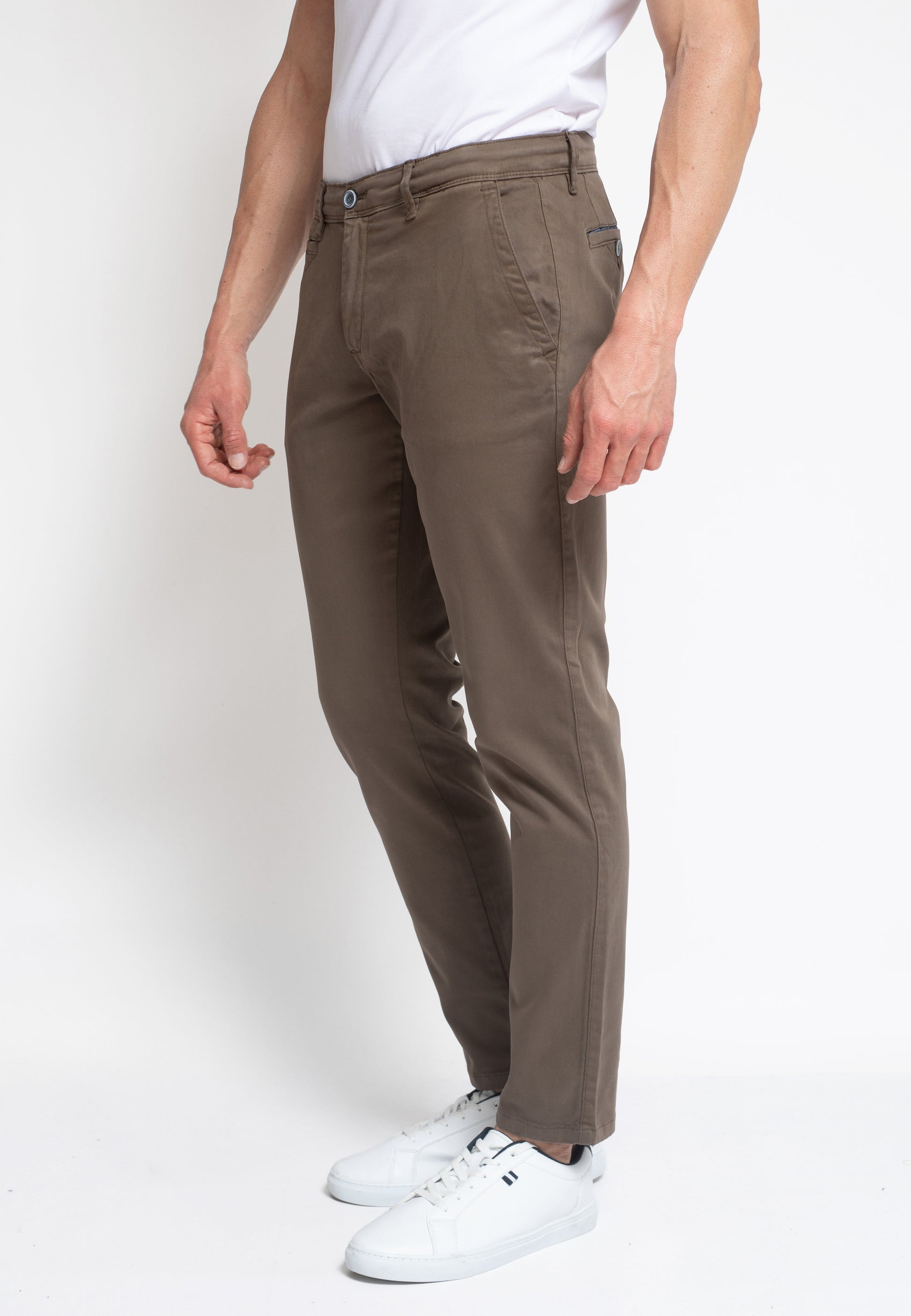 Pantalón Chino Hombre Slim Fit Palacio Taupe