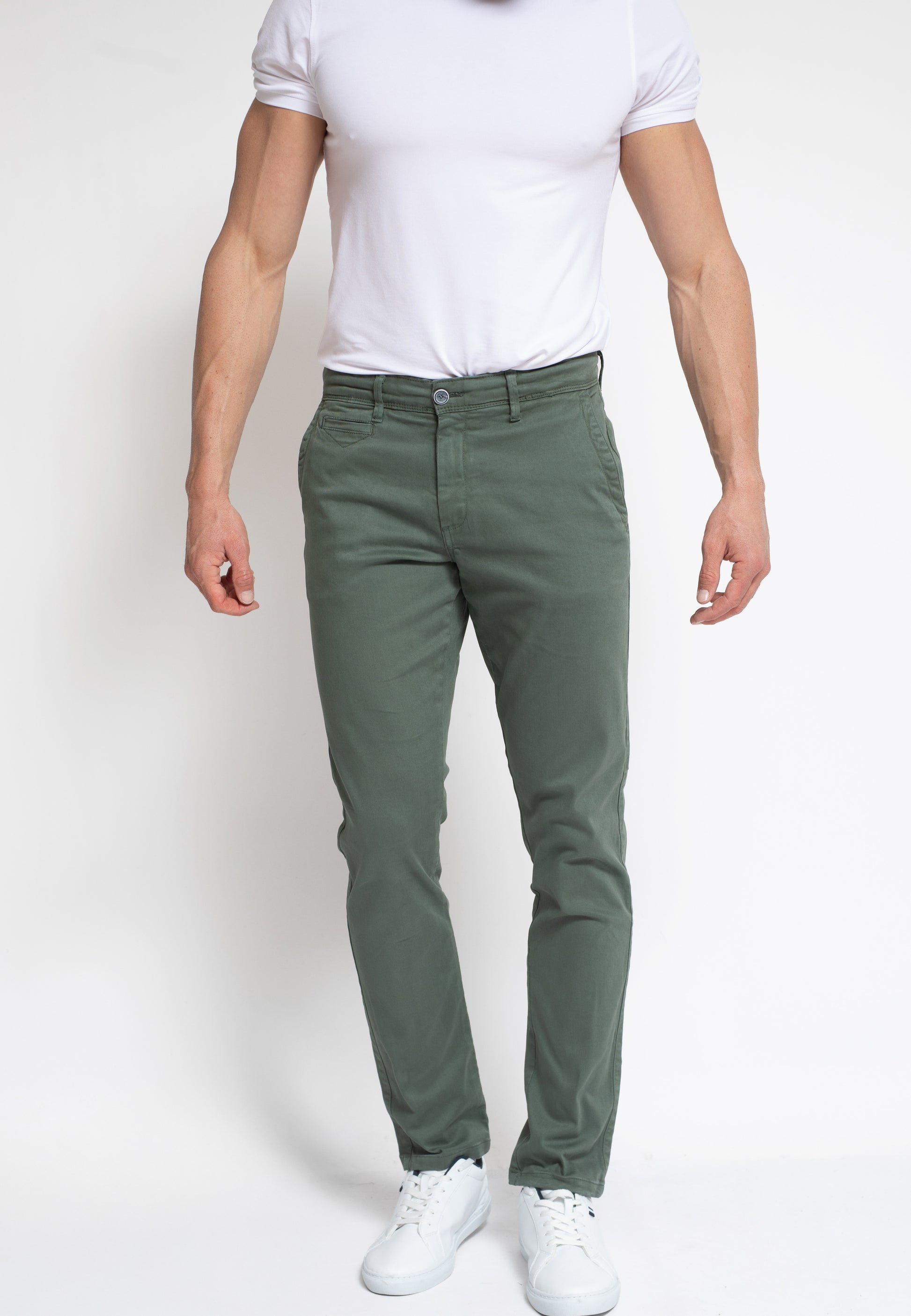 Pantalón Chino Hombre Slim Fit Palacio Verde