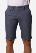 Bermuda Chino Hombre Azul Petróleo
