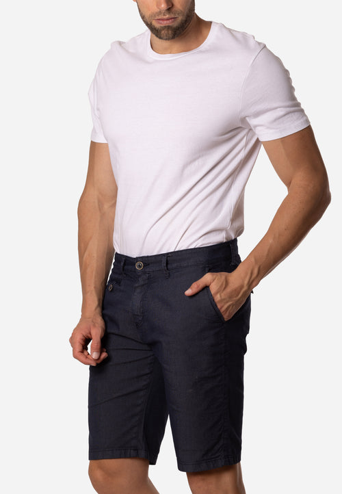 Bermuda Chino Hombre Azul Marino Mirador