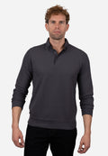 Polo Granito Essential Manga Larga Gris