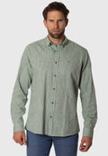 Camisa de Lino Elvi Verde