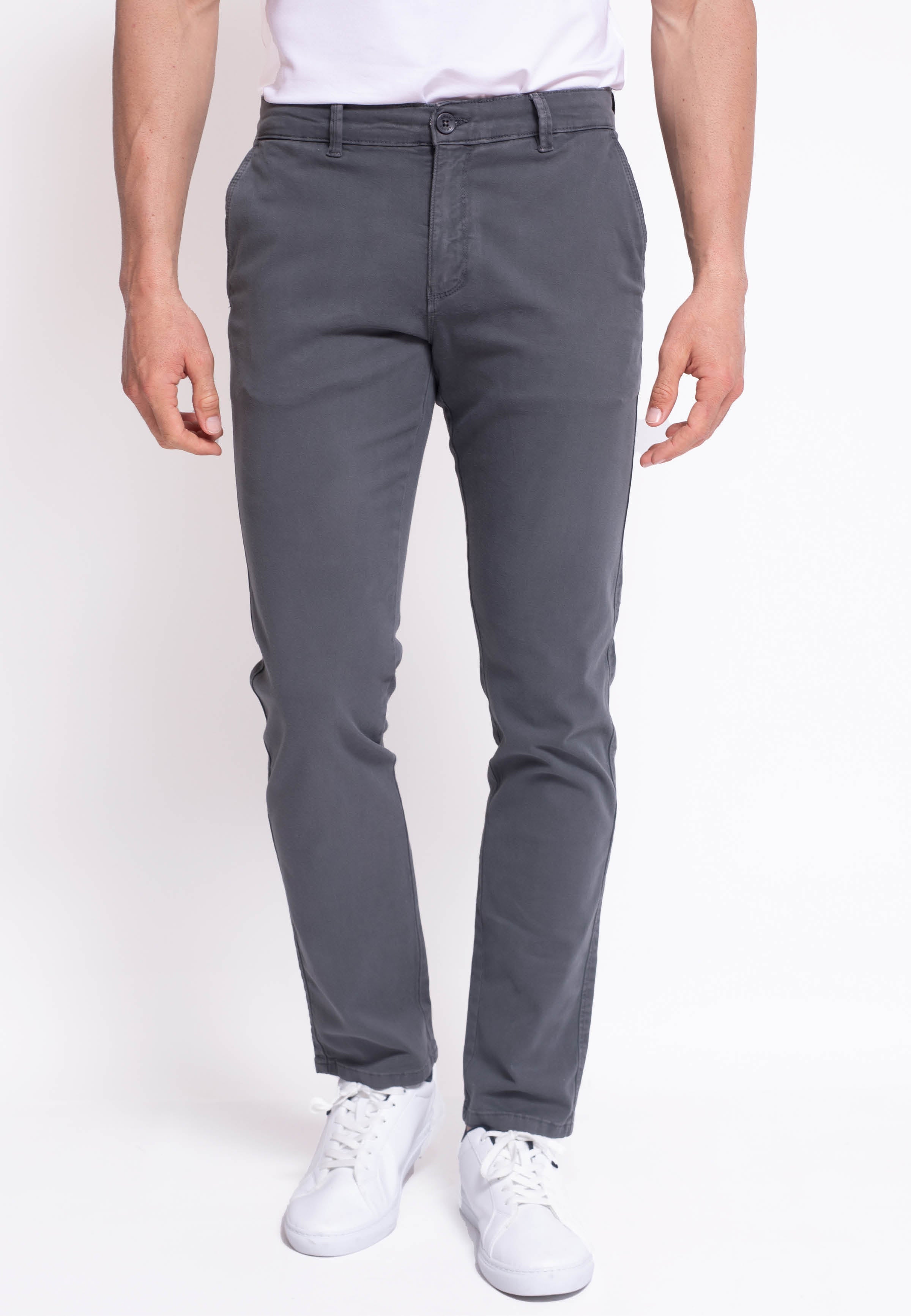 Pantalón Chino Hombre Vega Antracita